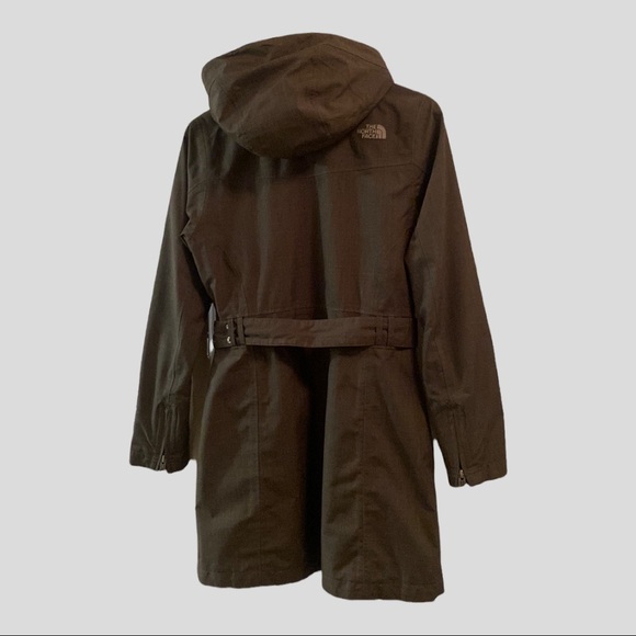 The North Face Grace Raincoat Olive Green XS - Picture 2 of 4